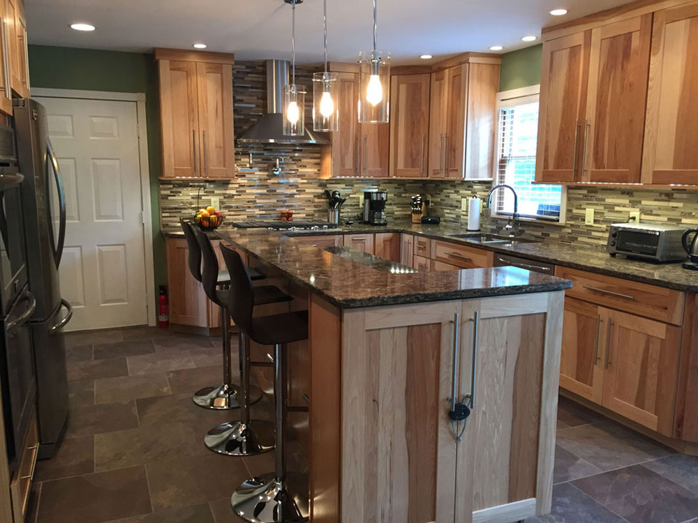 Kitchen Remodeling Canfield Changes Old Kitchen To New Modular Ones