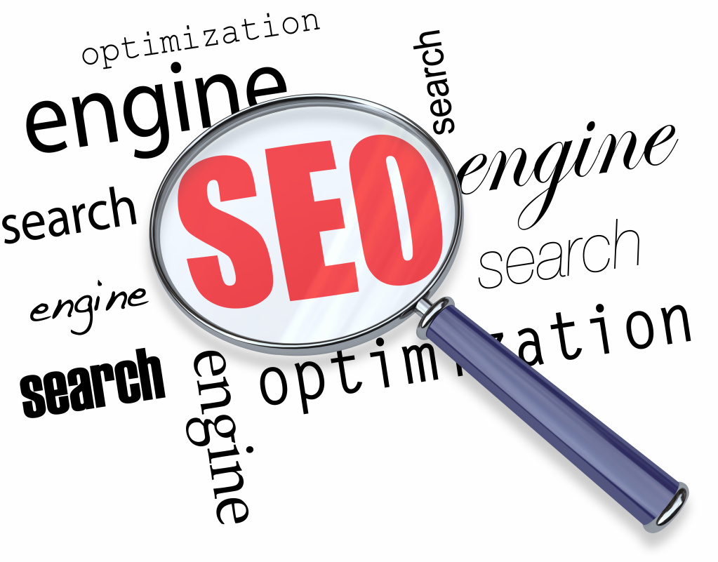 Search Engine Optimization – Magnifying Glass