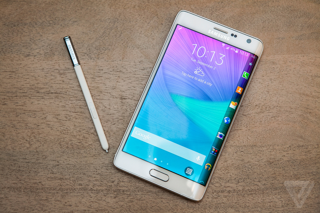 Samsung Galaxy Note Edge Front