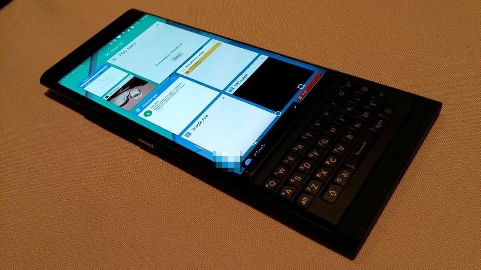 BLACKBERRY PRIV Android-Powered Smartphone With 4K Video Recording