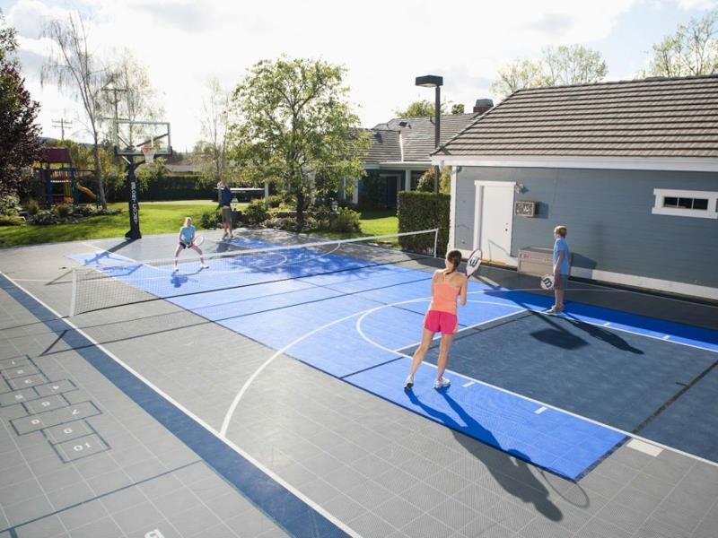 Building Your Own Backyard Tennis Court